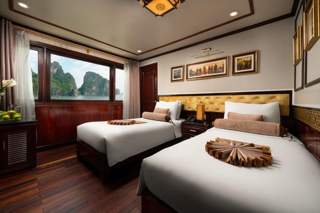 Phòng Deluxe Giường Đôi/2 Giường Đơn Nhìn Ra Biển