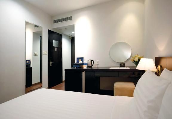 Phòng Deluxe Giường Đôi Không Có Cửa Sổ