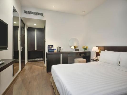Phòng Deluxe Giường Đôi Không Có Cửa Sổ