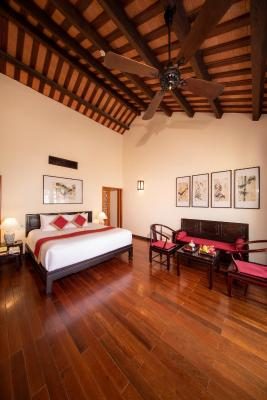 Phòng Deluxe Giường đôi Nhìn ra Một phần Cảnh biển