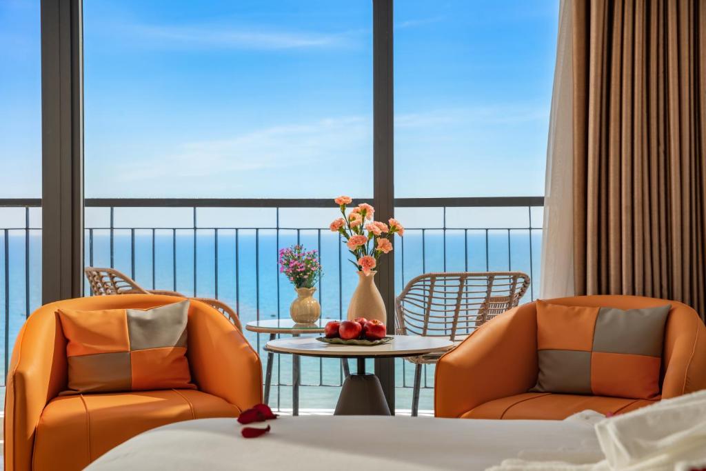 Phòng Deluxe 2 Giường Đơn Nhìn Ra Biển