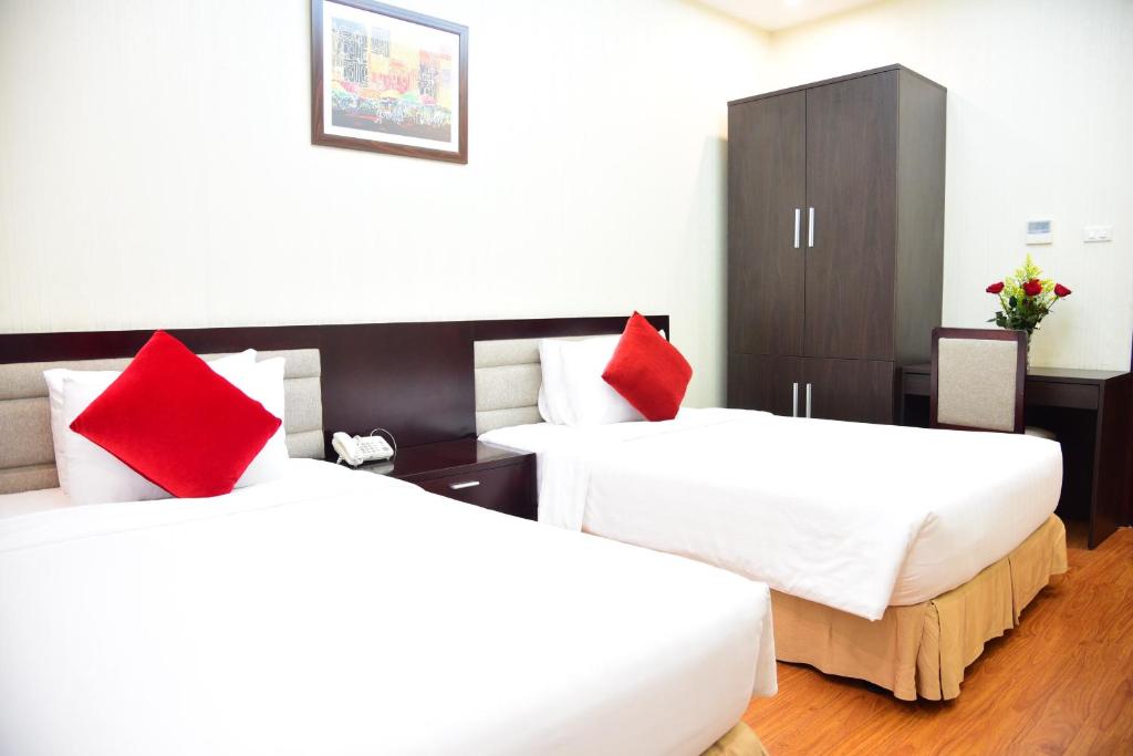 Phòng Superior 2 giường đơn nhìn ra cảnh thành phố