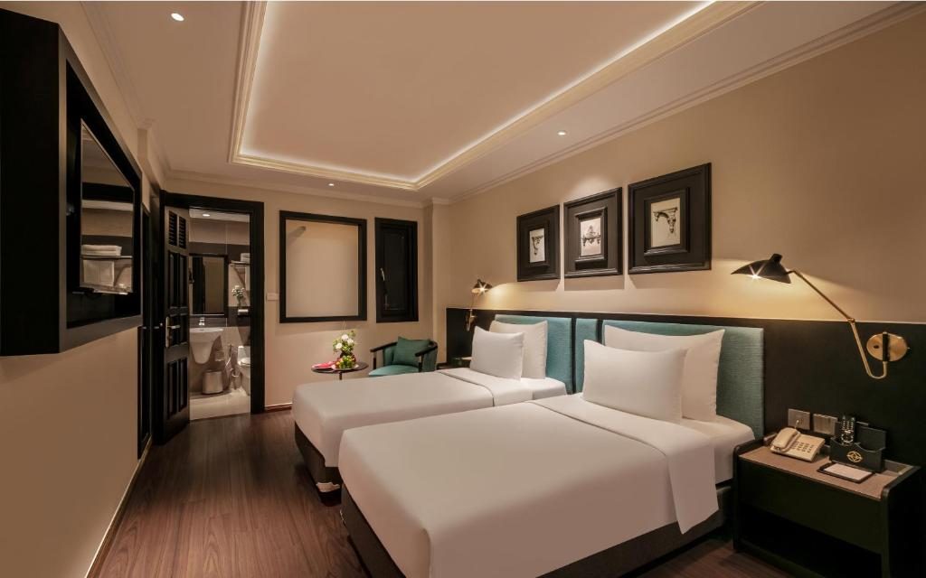 Phòng Superior 2 Giường đơn – Không có Cửa sổ