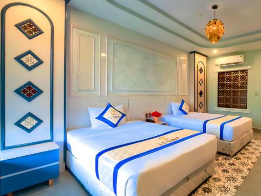 Phòng Deluxe 2 Giường Đơn Nhìn Ra Vườn