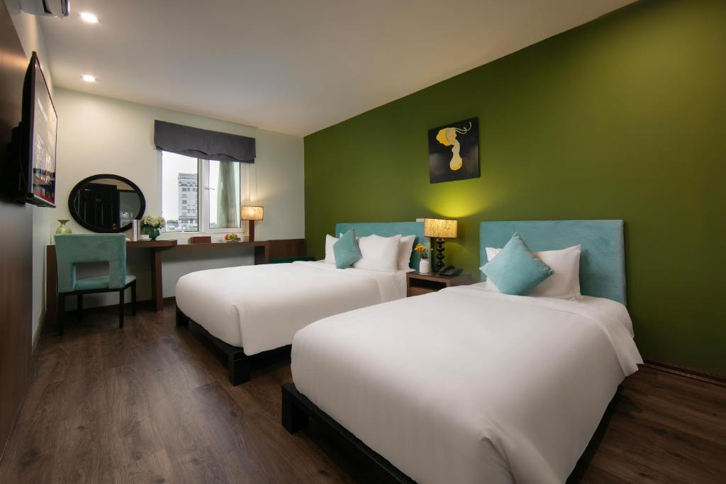 Phòng Deluxe 2 Giường Đơn