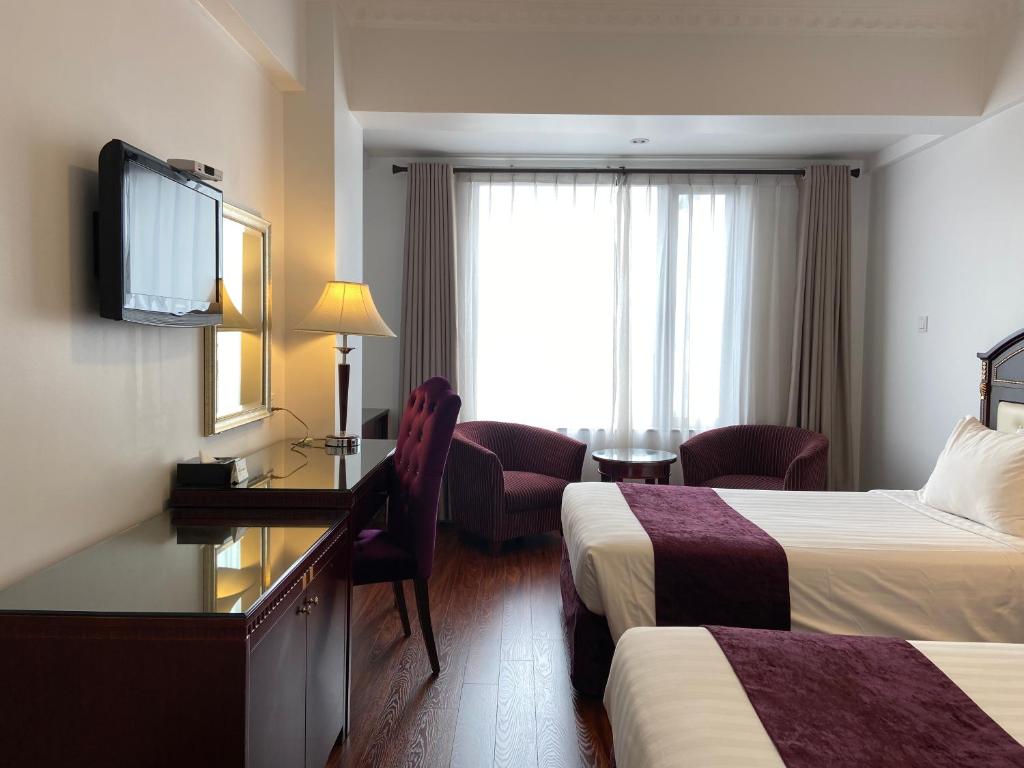 Phòng Deluxe 2 Giường Đơn
