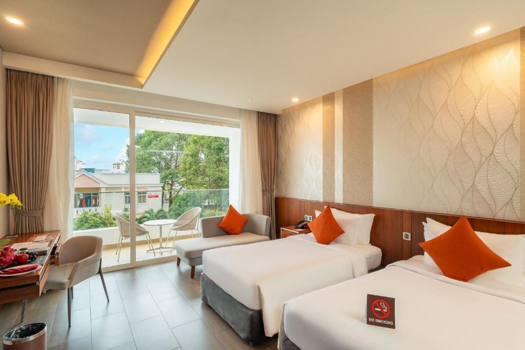 Phòng Cổ Điển 2 Giường Đơn Nhìn Ra Thành Phố