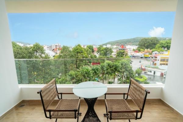 Phòng Premium Nhìn ra Thành phố có 2 Giường Đơn