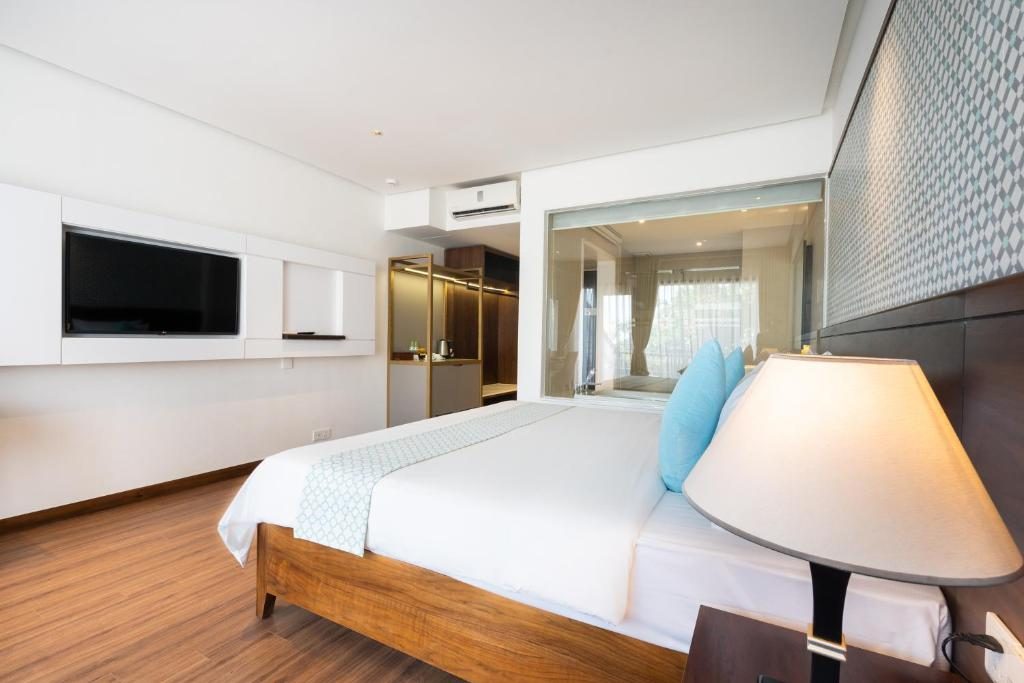 Phòng Deluxe Giường Đôi Nhìn Ra Biển
