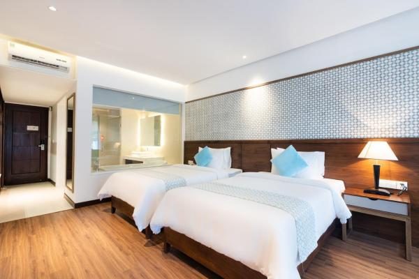 Phòng Deluxe 2 Giường Đơn Nhìn Ra Vườn