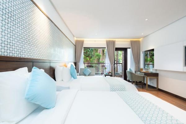 Phòng Deluxe 2 Giường Đơn Nhìn Ra Vườn