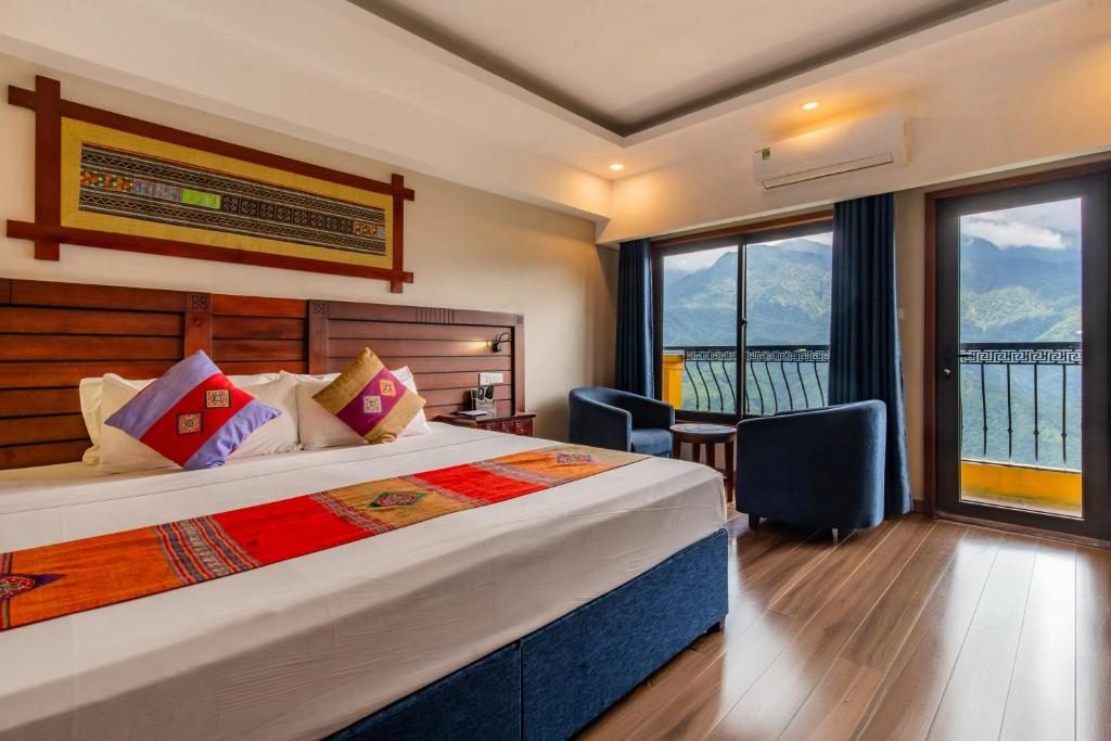 Phòng Deluxe Giường Đôi/2 Giường Đơn Nhìn Ra Núi
