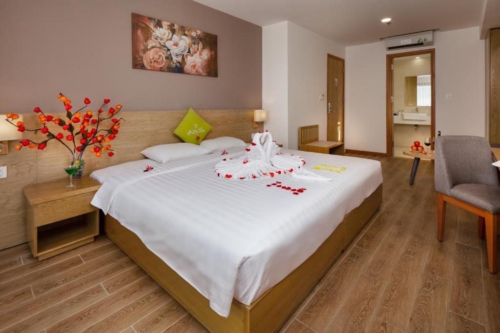 Phòng Executive 2 giường đơn với Ban công