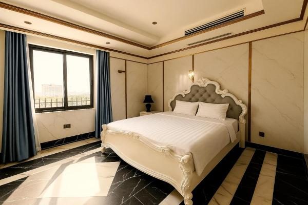 Phòng Deluxe Giường Đôi Nhìn Ra Thành Phố