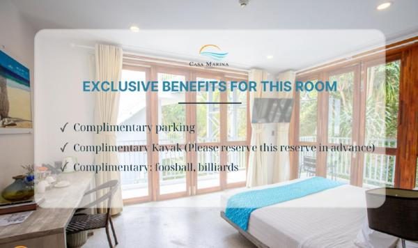 Phòng Deluxe Giường Đôi Nhìn Ra Vườn