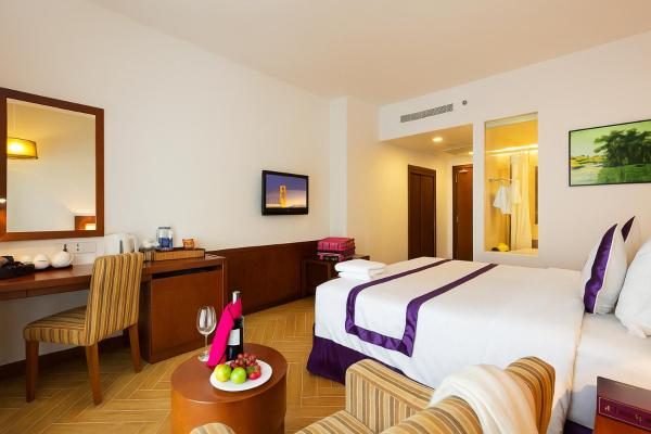 Phòng Deluxe có Giường cỡ King Nhìn ra Một góc Biển