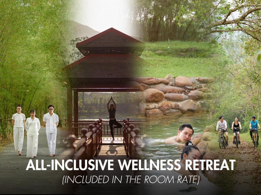 Bungalow Thiền 2 Phòng Ngủ – Tất Cả Các Liệu Pháp Spa & Suối Nước Nóng Hằng Ngày