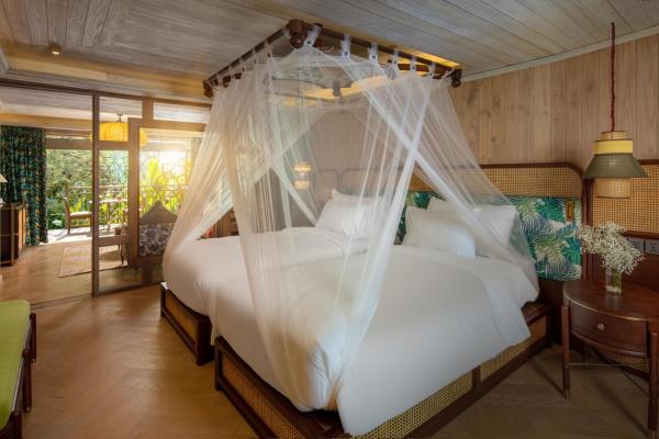 Suite 2 Phòng Ngủ Nhìn Ra Vườn