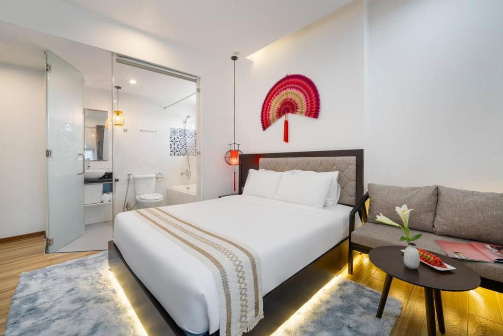 Phòng Deluxe Giường Đôi Có Bồn Tắm