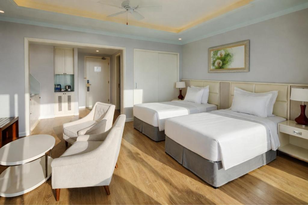 Studio 2 Giường Đơn Nhìn Ra Thành Phố