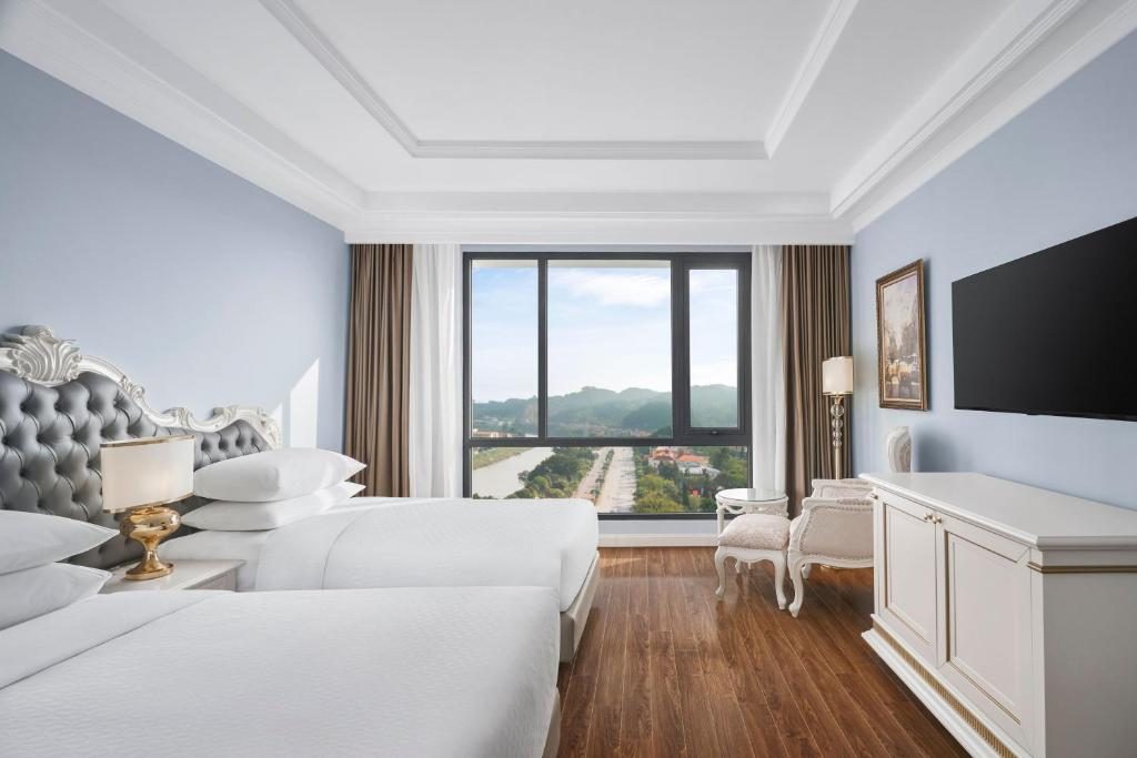 Phòng Deluxe 2 Giường Đơn Nhìn Ra Đường Chân Trời
