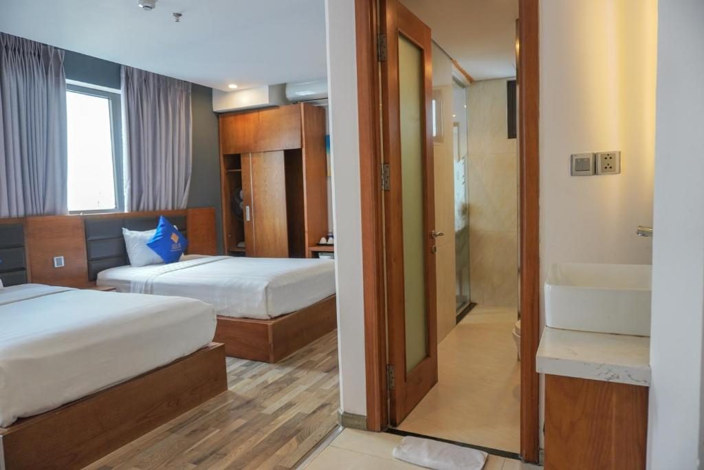 Phòng Deluxe cho 3 Người có Cửa sổ