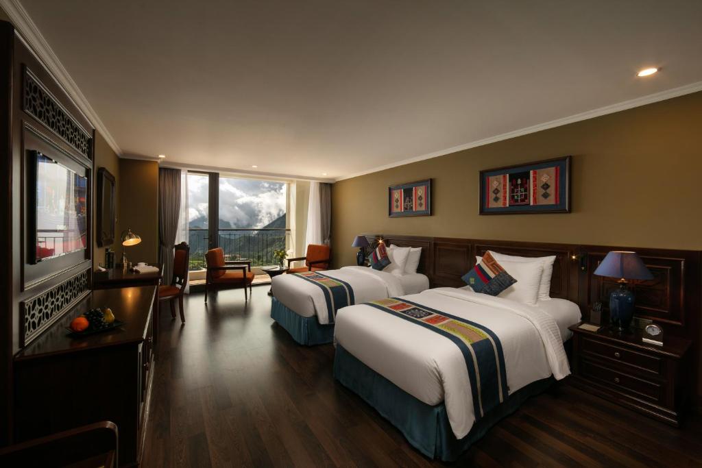 Phòng Deluxe Giường Đôi/2 Giường Đơn Nhìn Ra Núi
