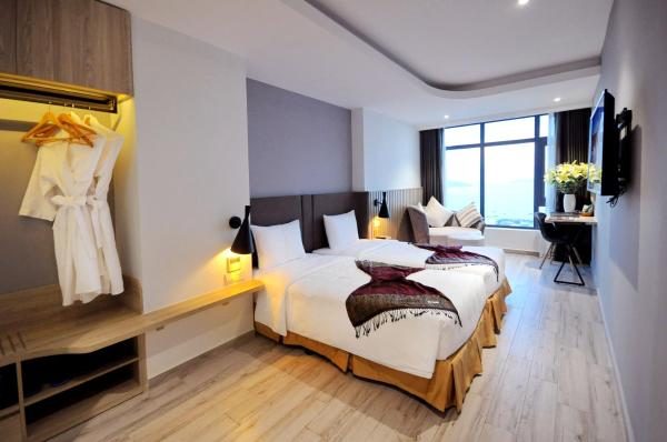 Phòng Deluxe Giường Đôi/2 Giường Đơn Nhìn Ra Biển