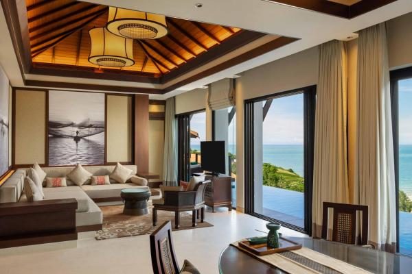 Biệt Thự 1 Phòng Ngủ Có Hồ Bơi Bên Sườn Đồi Nhìn Ra Biển