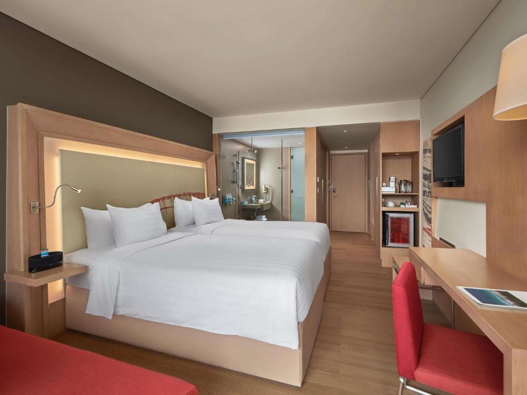 Phòng Executive 2 Giường Đơn Có Ban Công Và Tầm Nhìn Ra Sông Hàn – Quyền Sử Dụng Executive Lounge