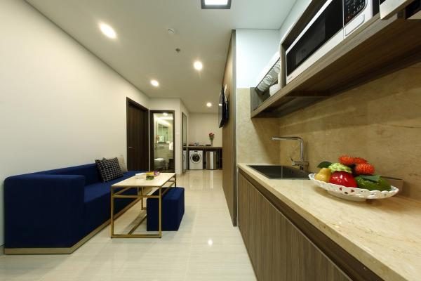 Suite có giường cỡ King với ban công