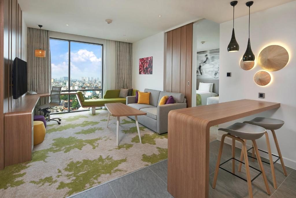 Suite 1 Phòng Ngủ Nhìn Ra Thành Phố