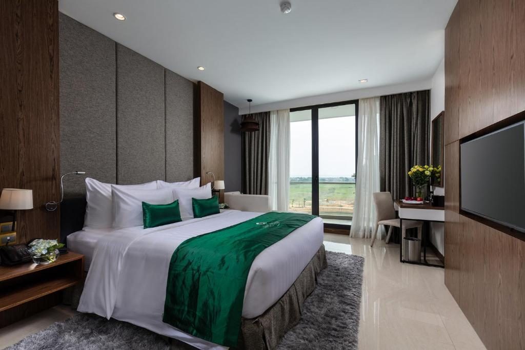 Phòng Giường Đôi Nhìn Ra Hồ Nước