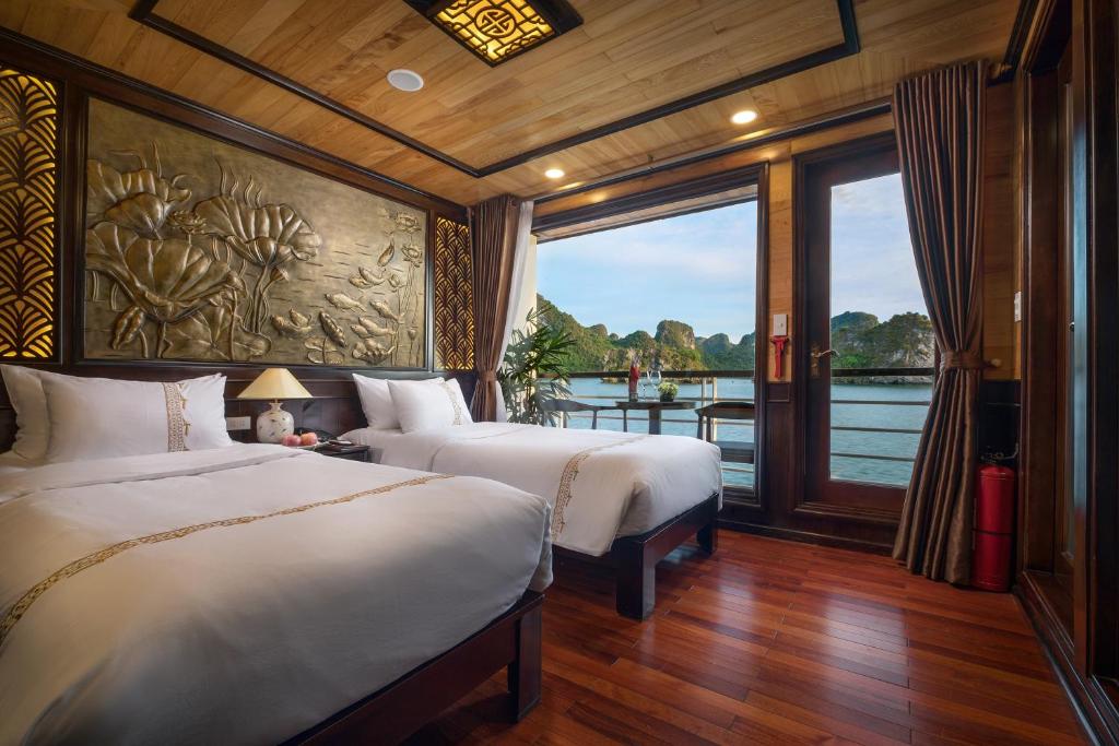 2nd Deck – Senior Suite Double/Twin with private balcony 2 days 1 night