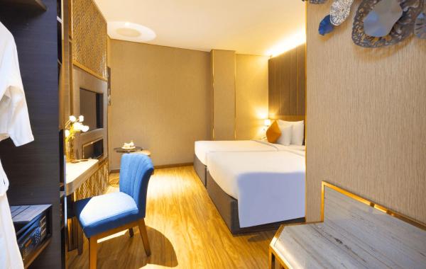 Deluxe without Window – Free Mini Bar and Afternoon Tea