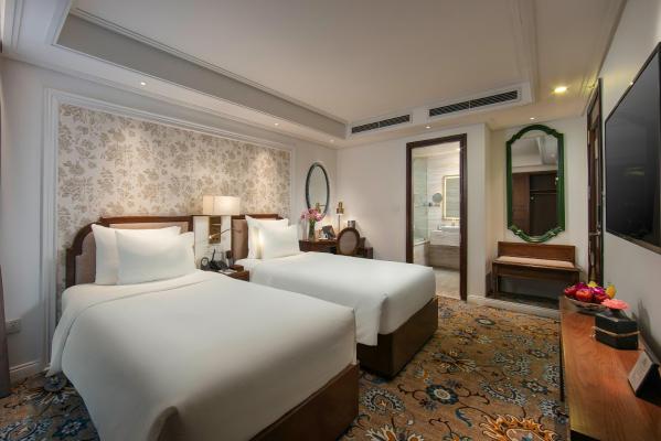 Phòng Oriental Pearl 2 Giường Đơn