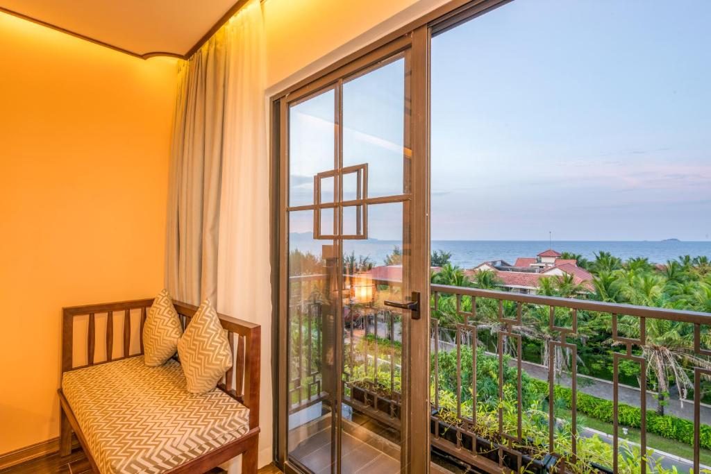 Phòng Deluxe Giường Đôi Nhìn ra Một phần Đại dương
