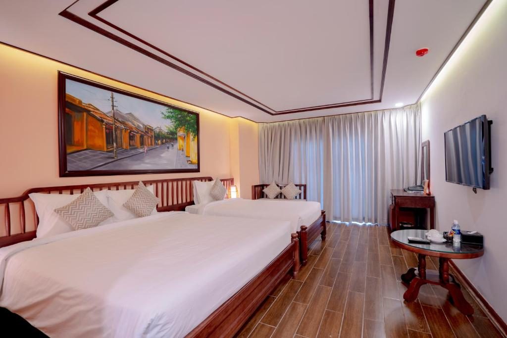 Phòng Deluxe Gia Đình Nhìn Ra Một Phía Biển