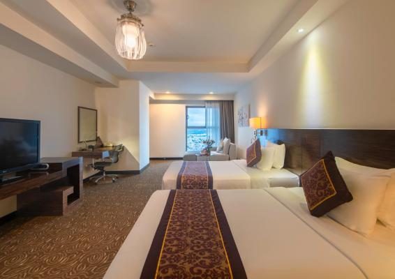 Phòng Deluxe 2 Giường đơn Nhìn ra Thành phố