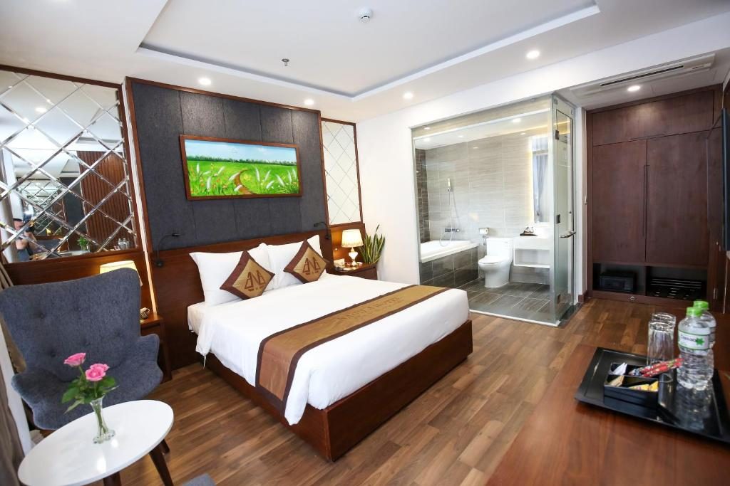 Phòng Deluxe Giường Đôi Nhìn Ra Thành Phố