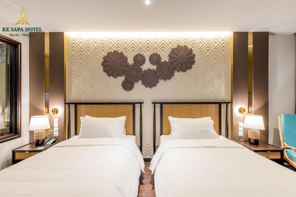 Phòng Superior 2 giường đơn nhìn ra cảnh thành phố
