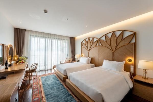 Phòng Superior 2 giường đơn nhìn ra cảnh thành phố