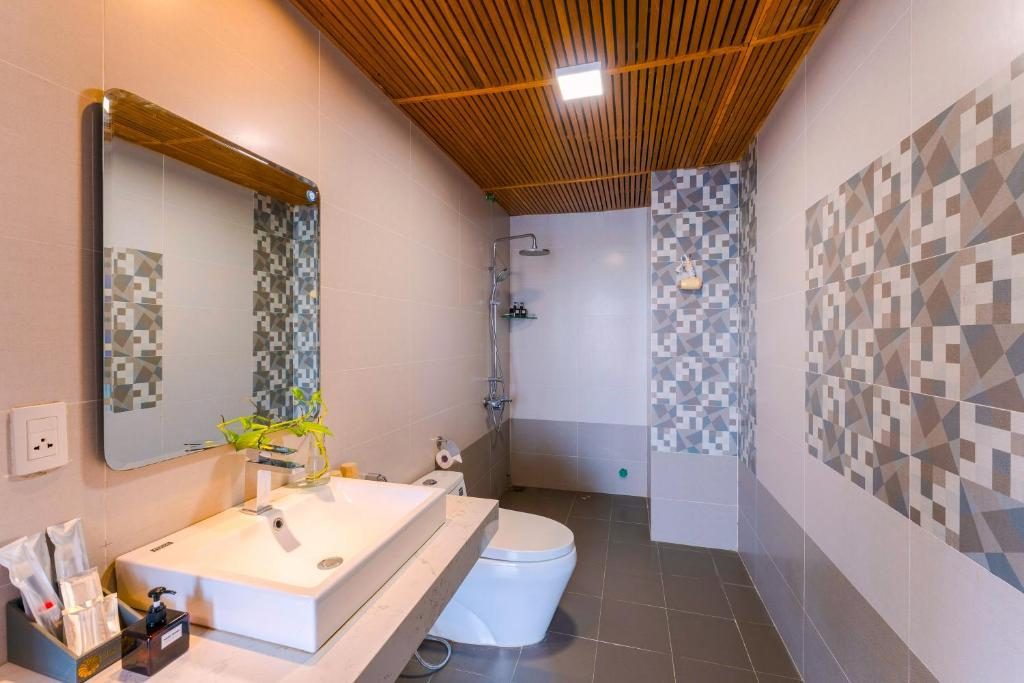Phòng cho 3 người có Ban Công