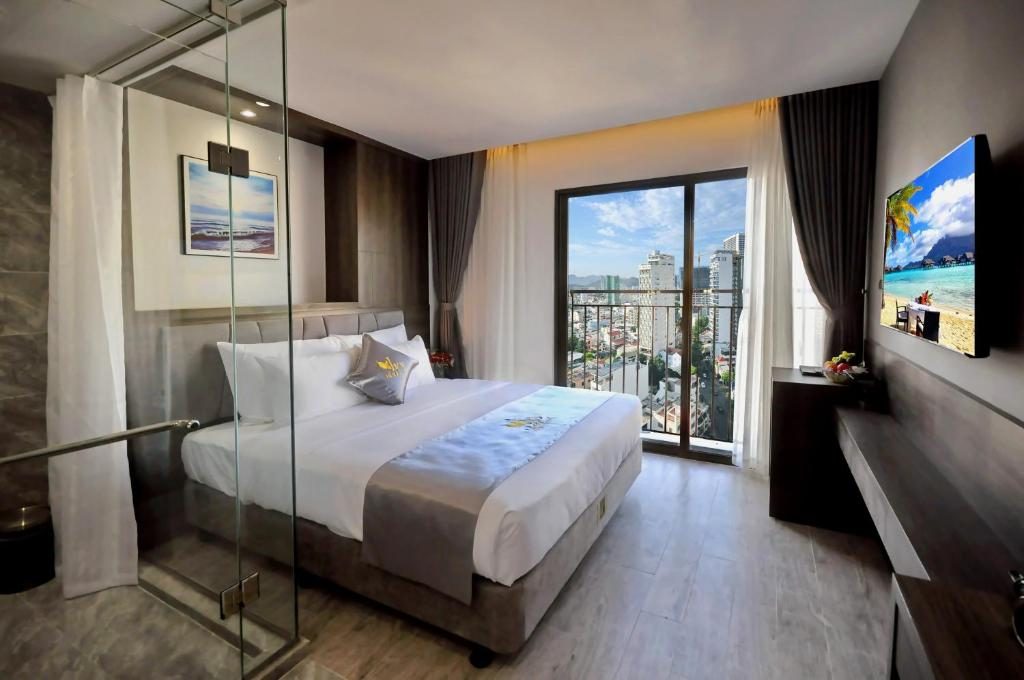 Phòng Deluxe Giường Đôi/2 Giường Đơn Nhìn Ra Thành Phố
