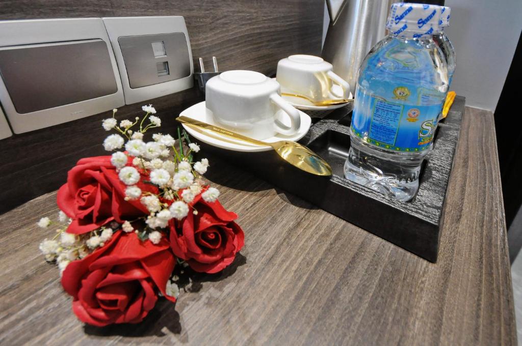 Phòng Deluxe Giường Đôi Với Ban Công và Tầm Nhìn Ra Biển