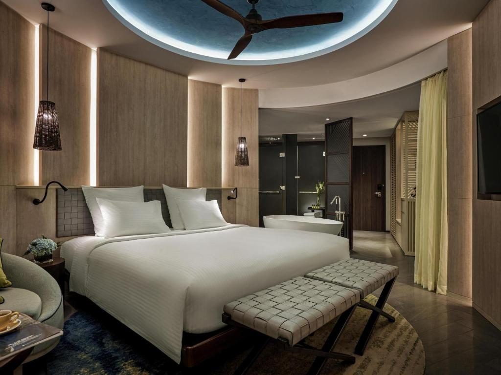 Phòng Deluxe có Giường cỡ King Nhìn ra Khu vườn