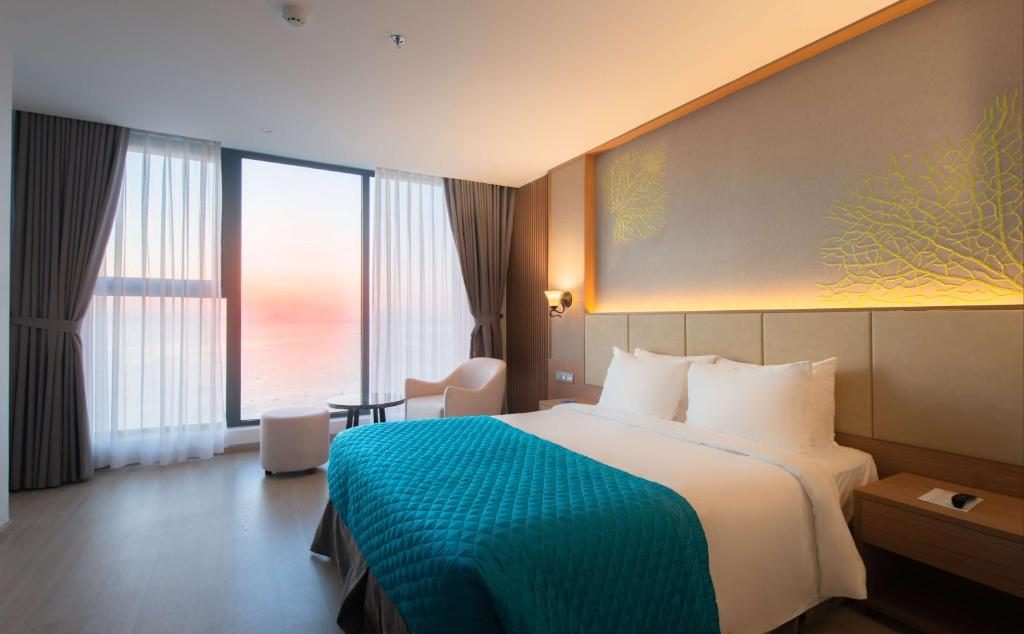 Phòng Deluxe Giường Đôi Nhìn Ra Biển