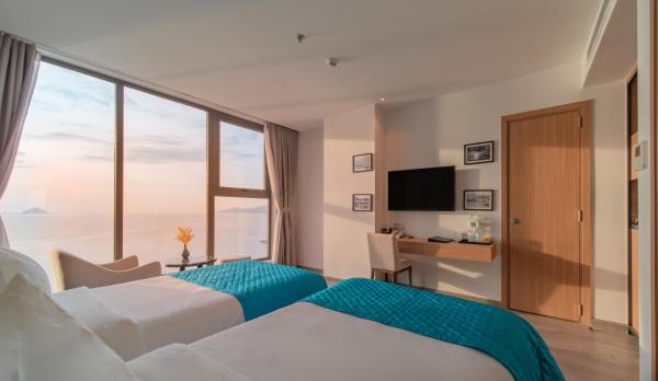 Phòng Deluxe 2 Giường Đơn Nhìn Ra Biển