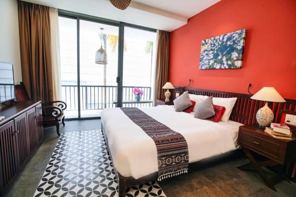 Phòng Deluxe Giường Đôi/2 Giường Đơn Có Ban Công