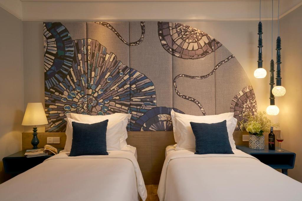 Phòng Deluxe 2 Giường Đơn Nhìn Ra Thành Phố